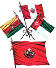 Banderas de la confederación Peruano-Boliviana